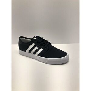 ADIDAS Men's Seeley Canvas Black White Shoes Sneakers 6 Mens